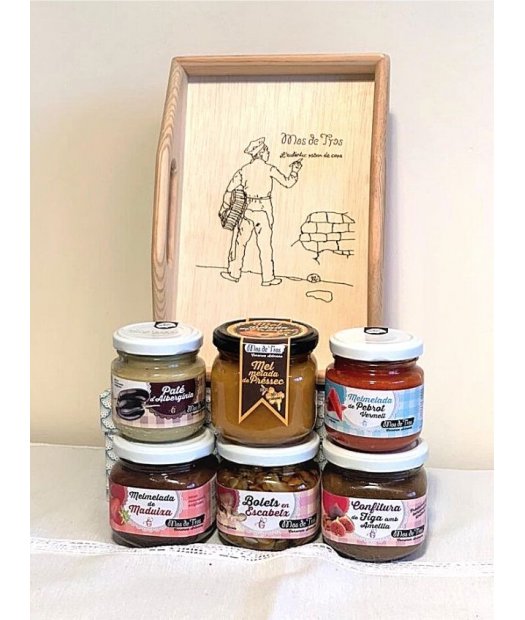 lot de conserves artesanes 6 varietats